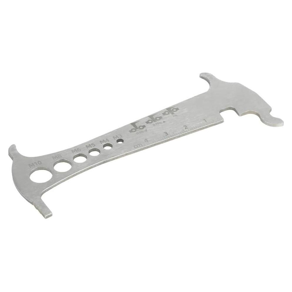 Herramienta de Medición de Cadena 3 en 1 Floweringbeter - Acero Inoxidable