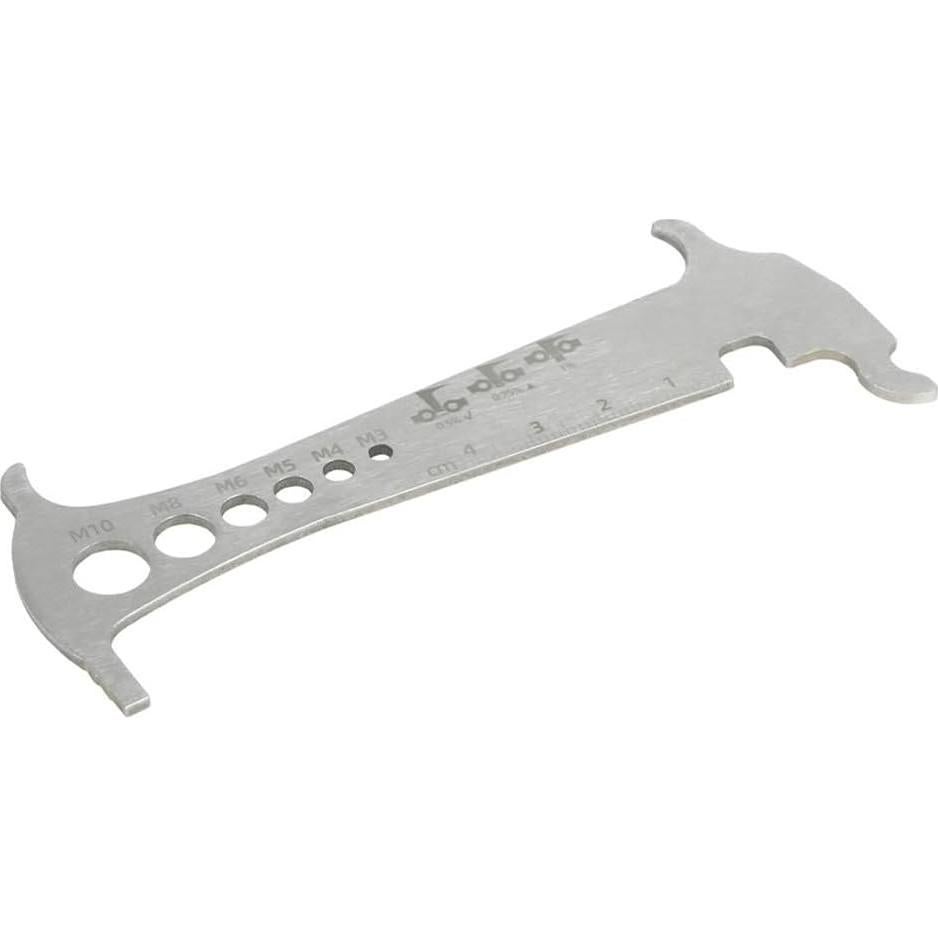 Herramienta de Medición de Cadena 3 en 1 Floweringbeter - Acero Inoxidable