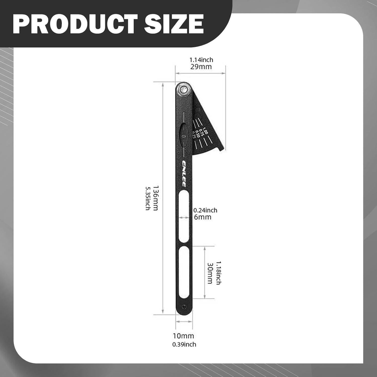 Indicador de Desgaste de Cadena de Bicicleta Colaxi - Multifuncional
