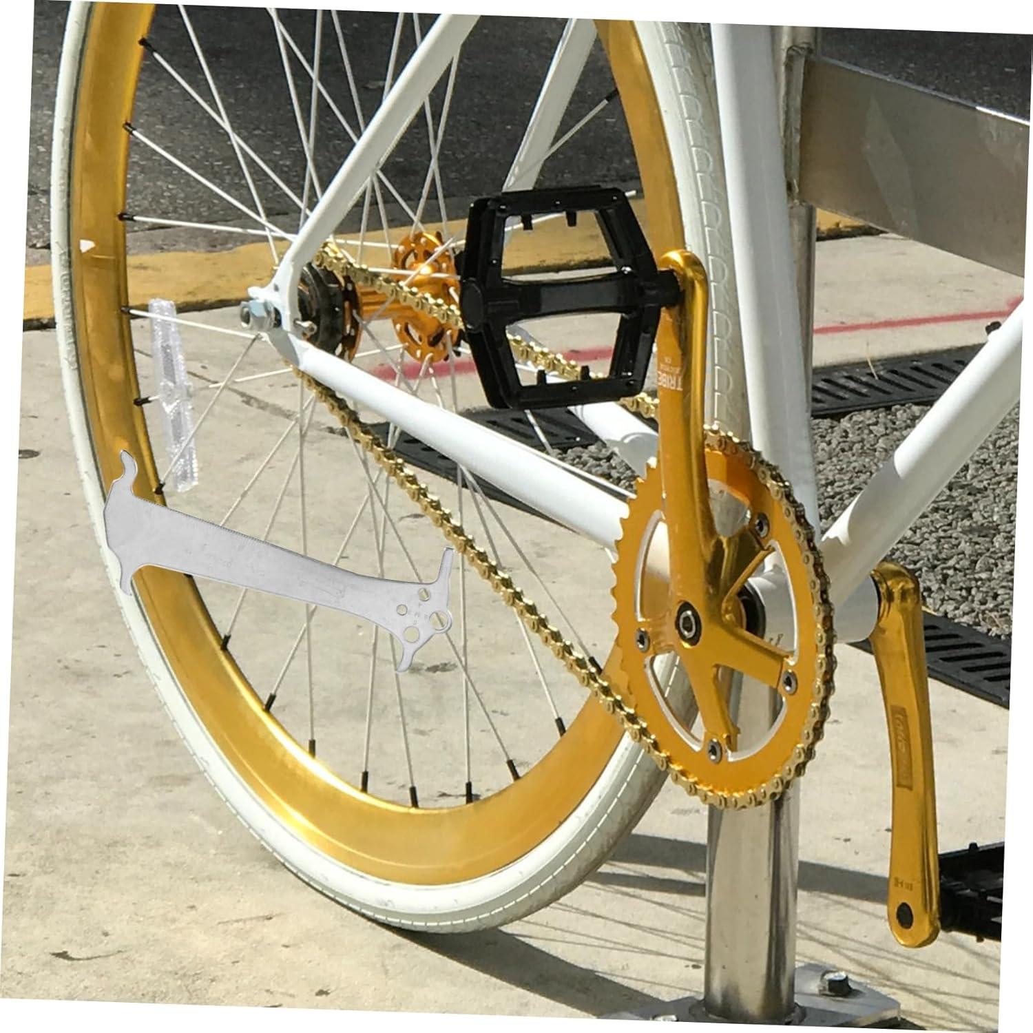 Medidor de Cadena de Bicicleta ibasenice Acero Inoxidable