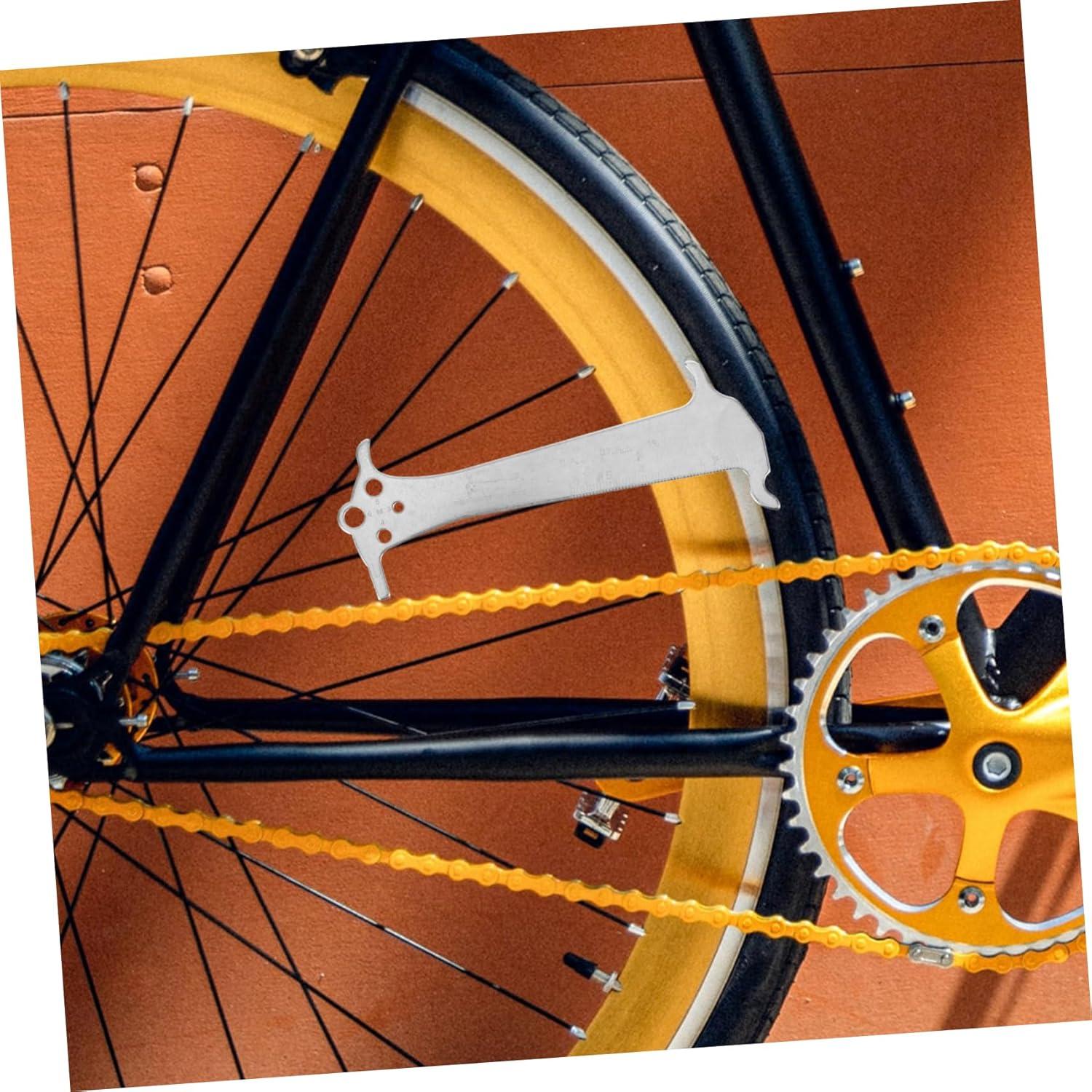 Medidor de Cadena de Bicicleta ibasenice Acero Inoxidable