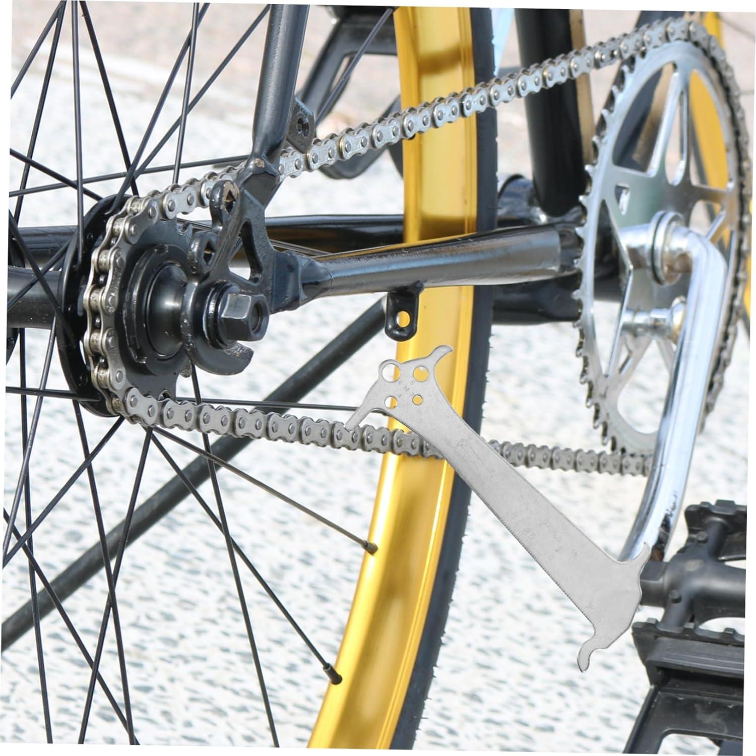 Medidor de Cadena de Bicicleta ibasenice Acero Inoxidable