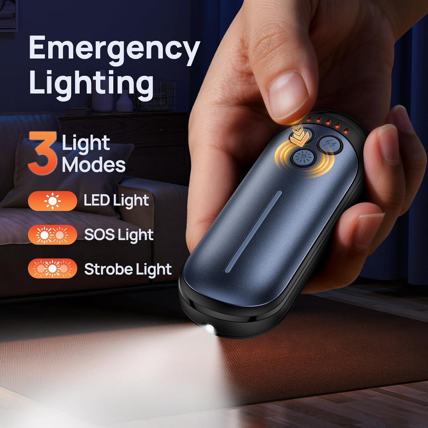 Calentadores de Manos Recargables DeeKom 6000mAh 2 en 1