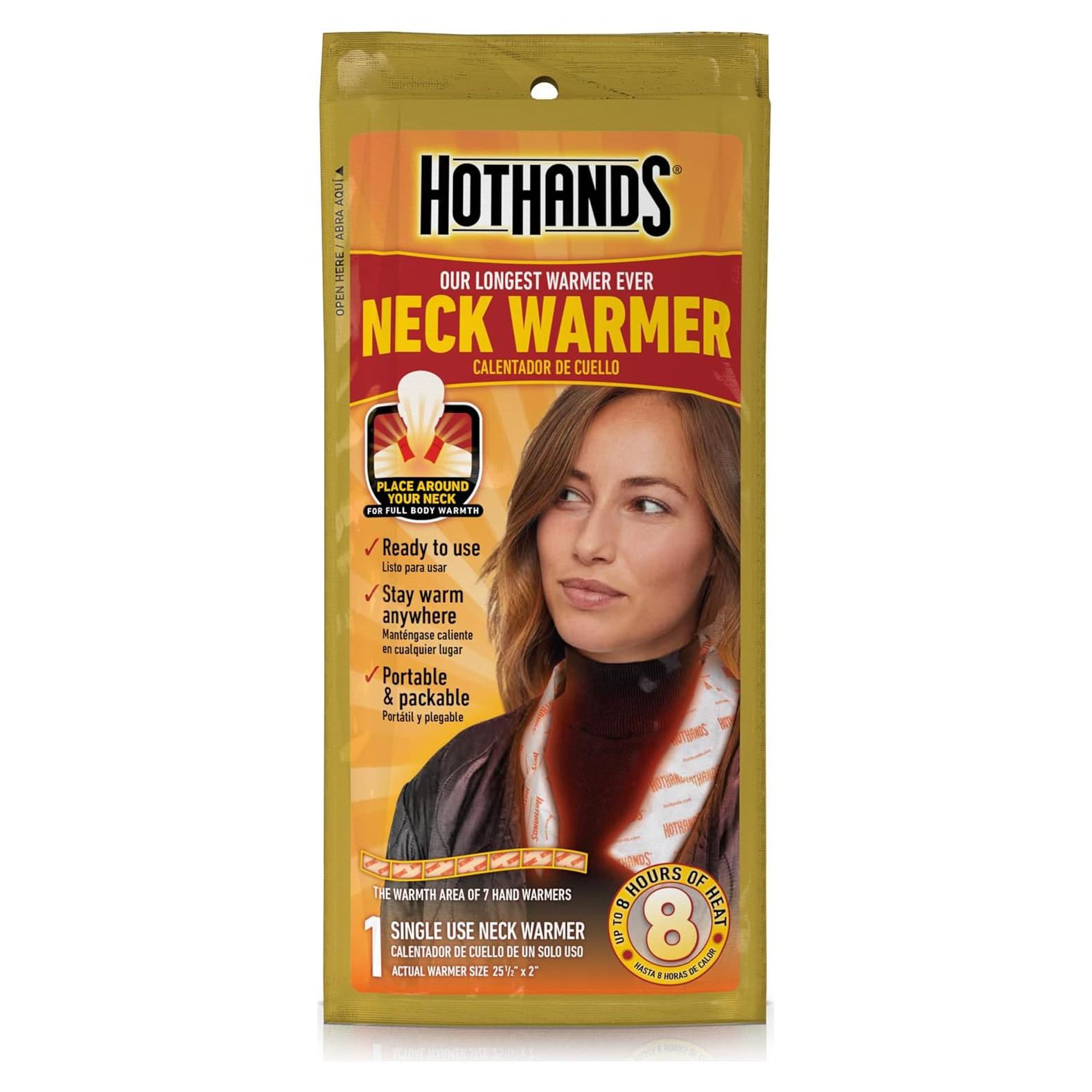 Calentador de Cuello HotHands - 8 Horas de Calor Portátil