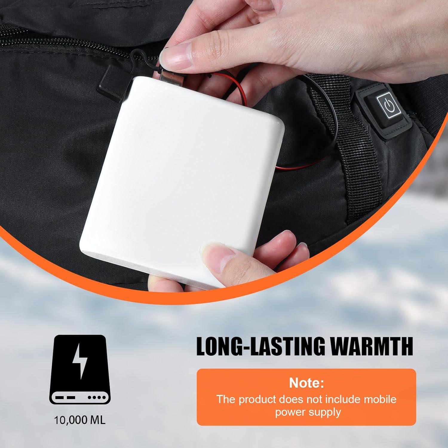 Calentador de Manos Eléctrico Xyuee Recargable 3 Niveles