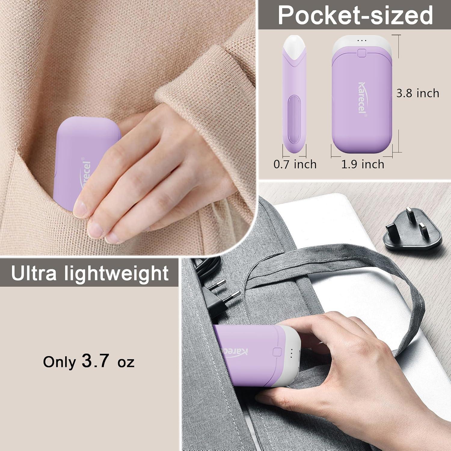 Calentadores de Manos Recargables Karecel KS-20 10,000mAh Doble Lado