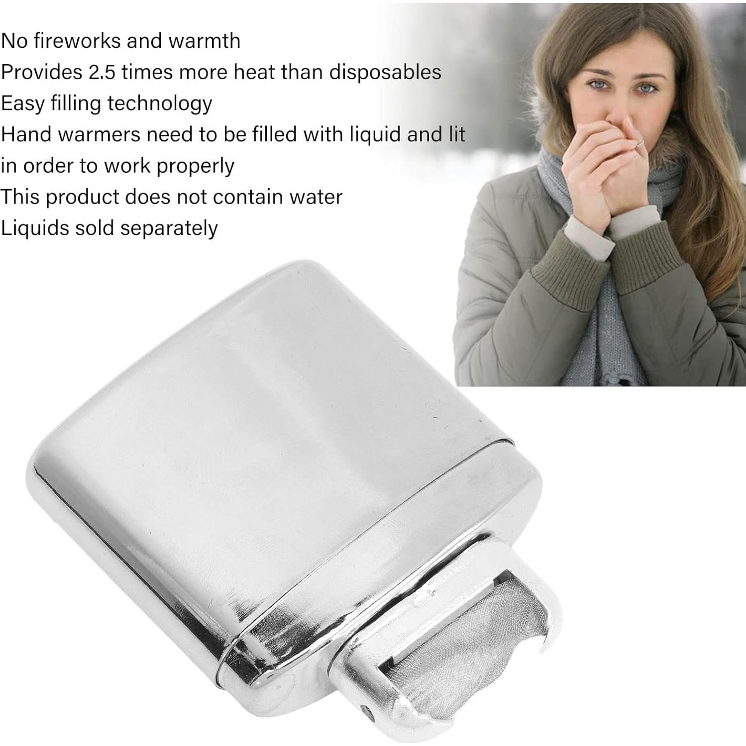 Calentador de Manos Recargable plplaaoo Compacto para Invierno