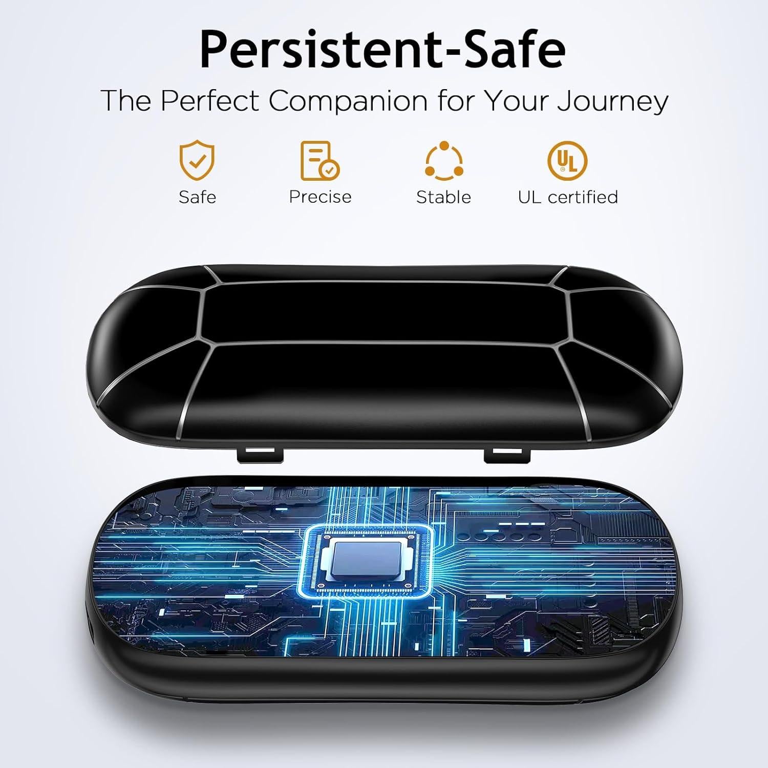 Calentador de Manos Recargable Lerat A22 USB Doble Lado