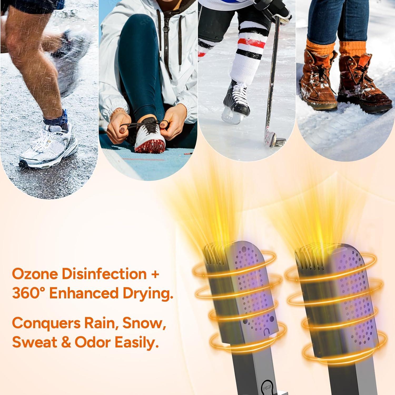 Secador de Botas Dr.Prepare 2024 - Portátil, Ajustable, 3 Modos