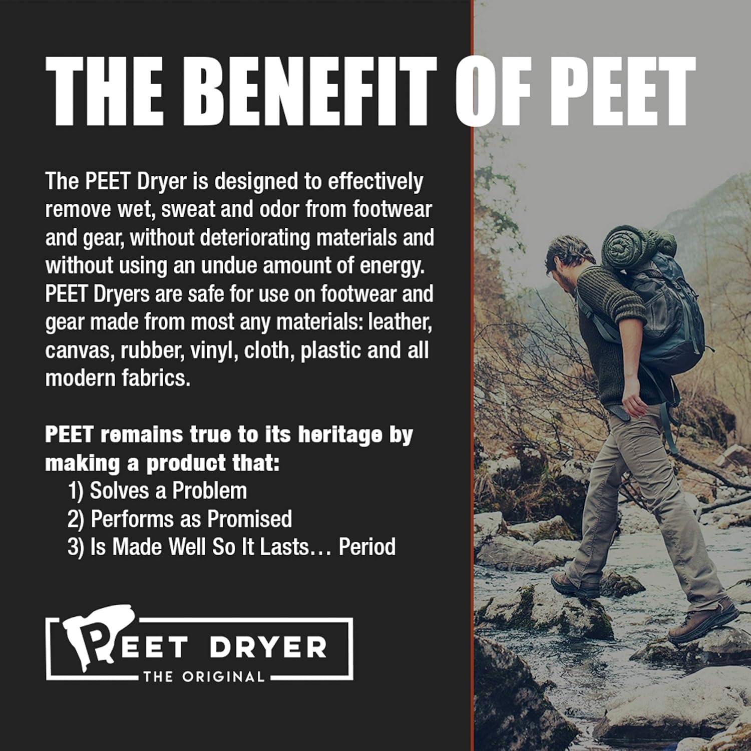 Secador de Calzado PEET M04P Go! Portátil 2 Zapatos 0.68 kg