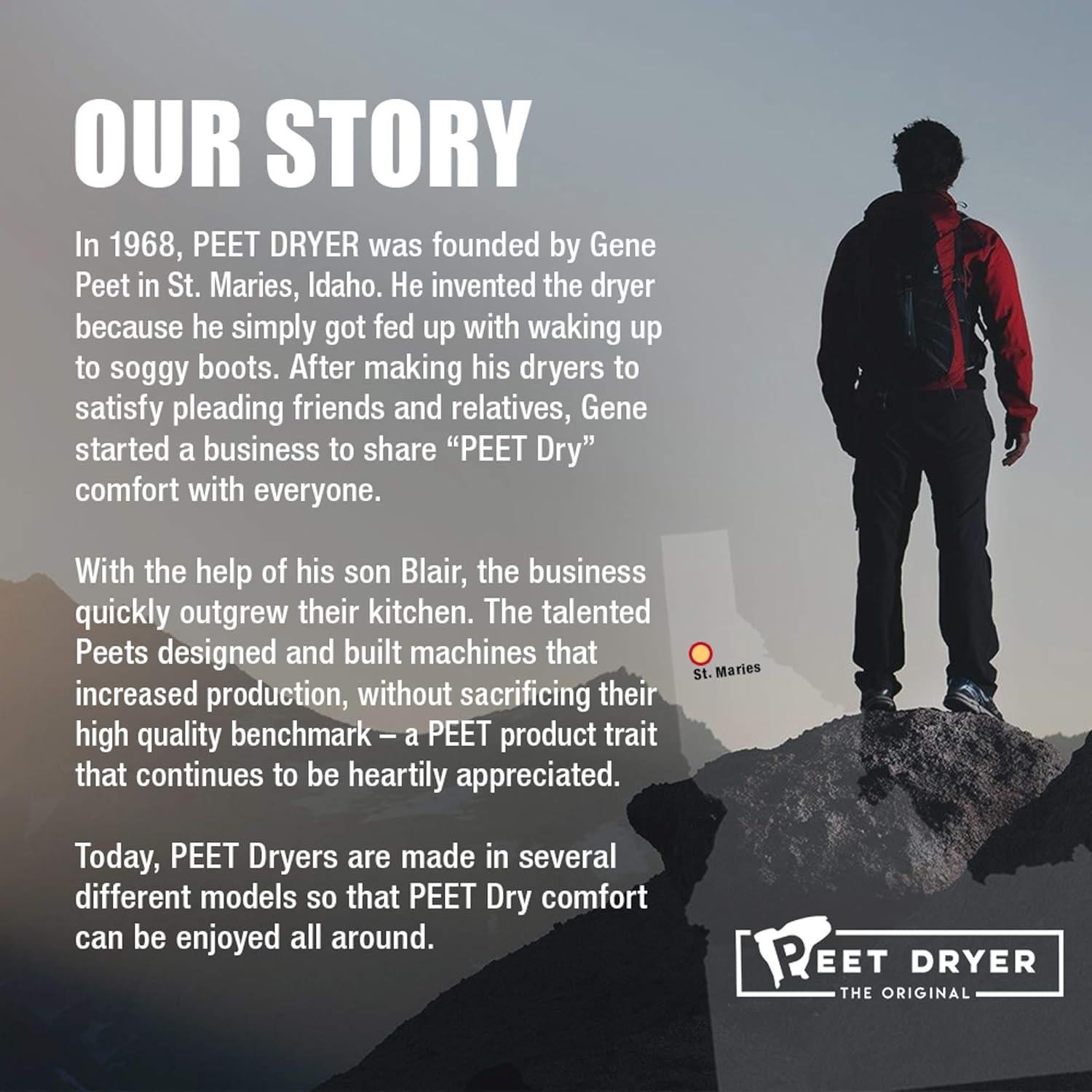 Secador de Calzado PEET M04P Go! Portátil 2 Zapatos 0.68 kg