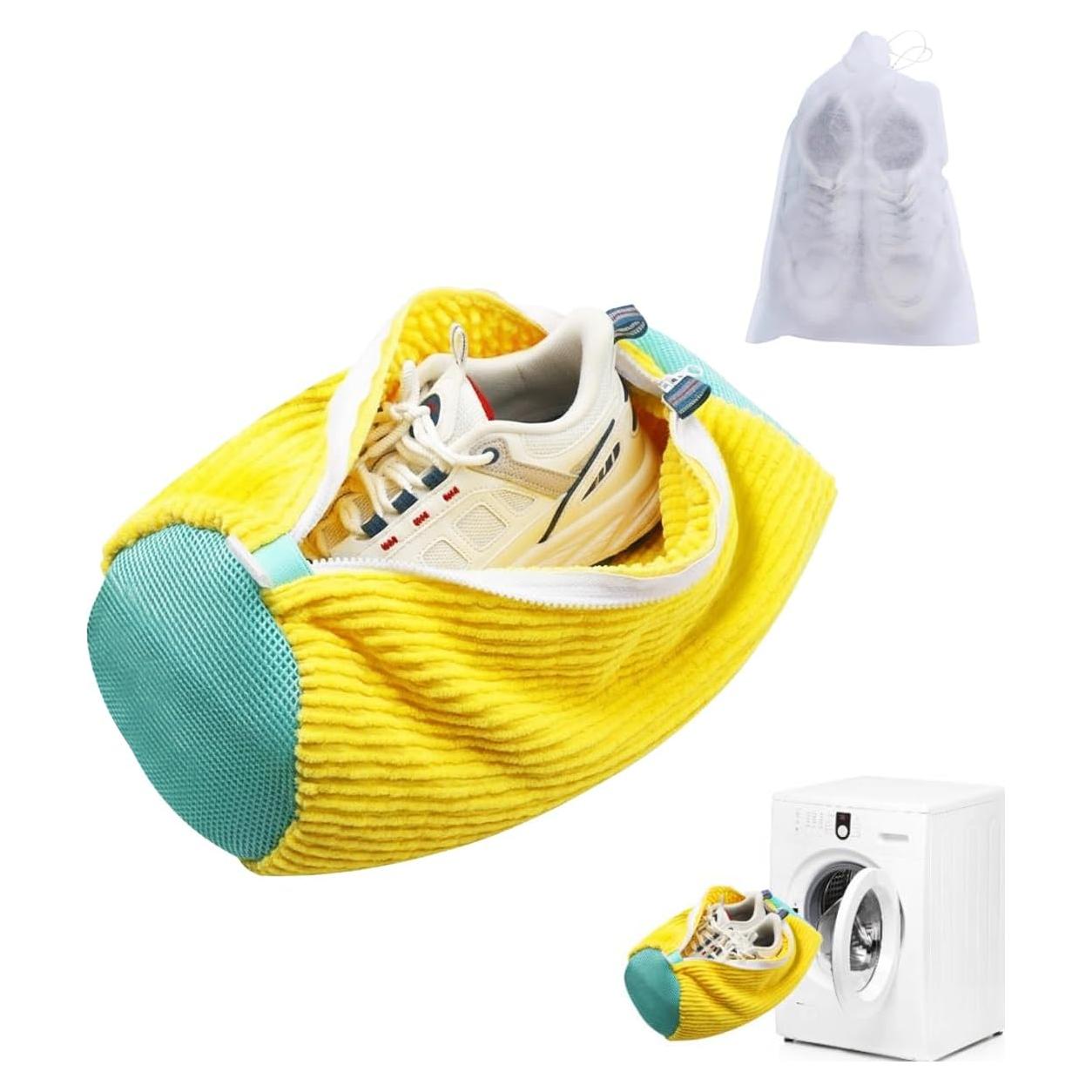 Bolsa de Lavado de Zapatos UGOOSI 12L con Cierre Automático