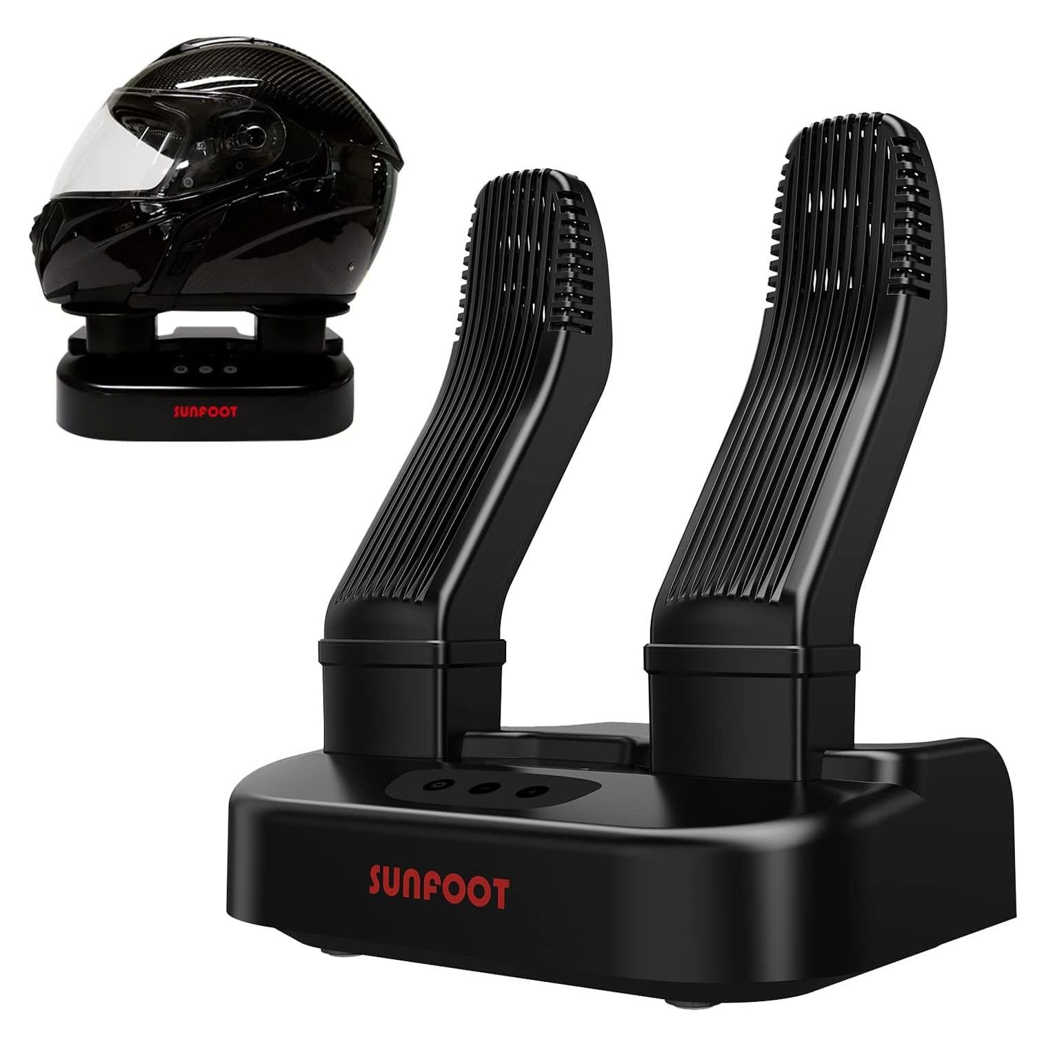 Secador de Zapatos Sunfoot Negro con Desodorizador Automático