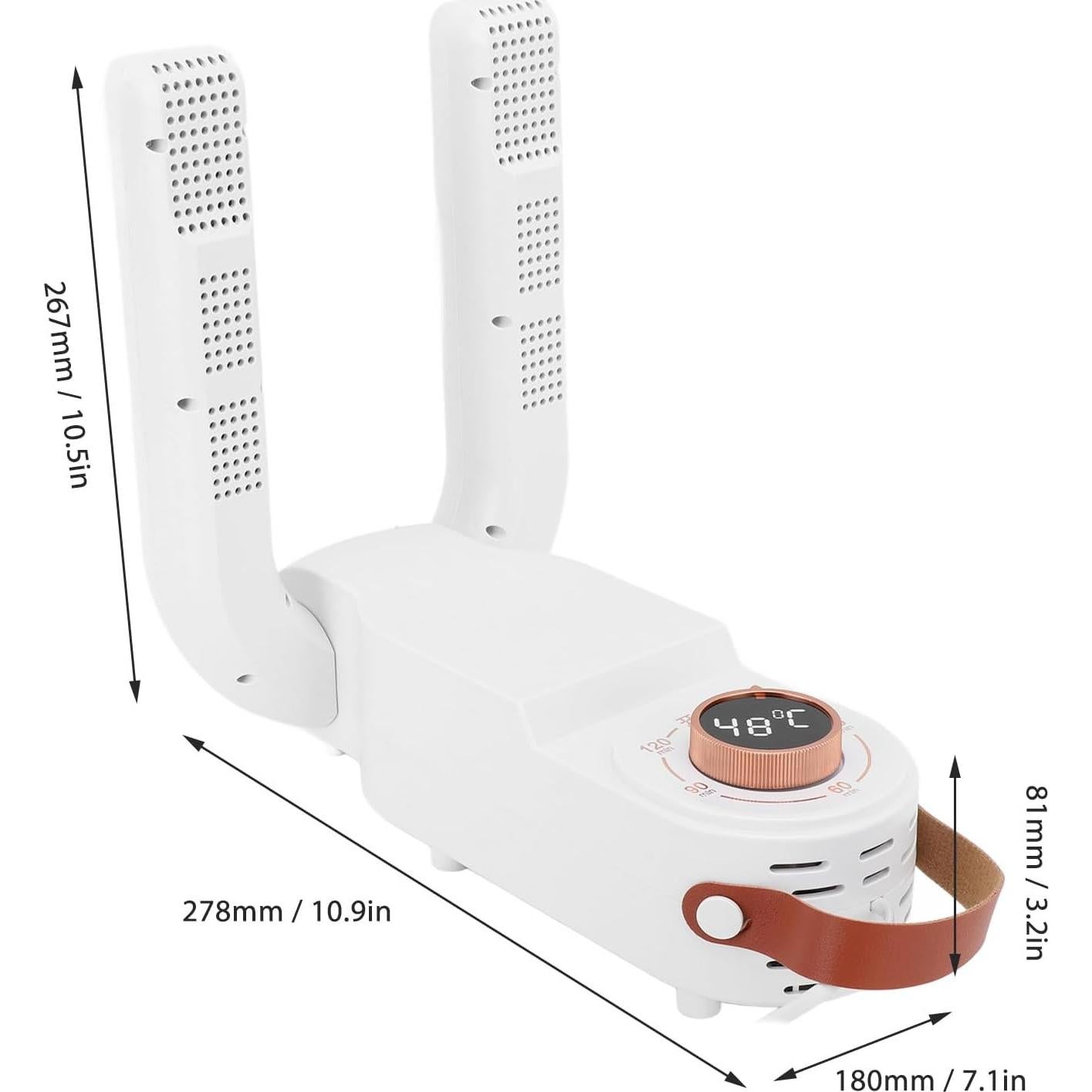 Secador de Zapatos Eléctrico Tissting 110V con Temporizador
