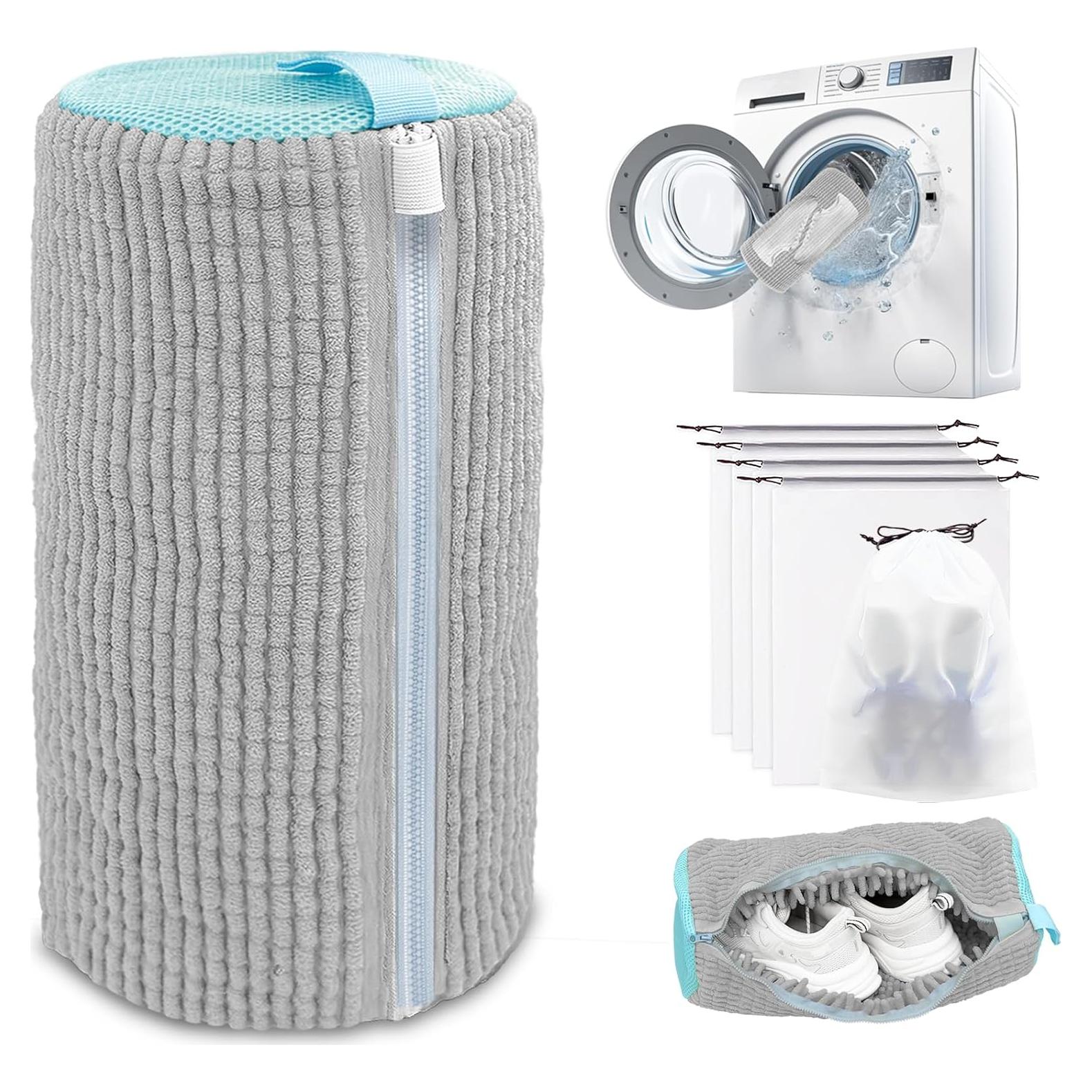 Bolsa de Lavado de Zapatos SHEELA HO - Gris, 12L, Reutilizable