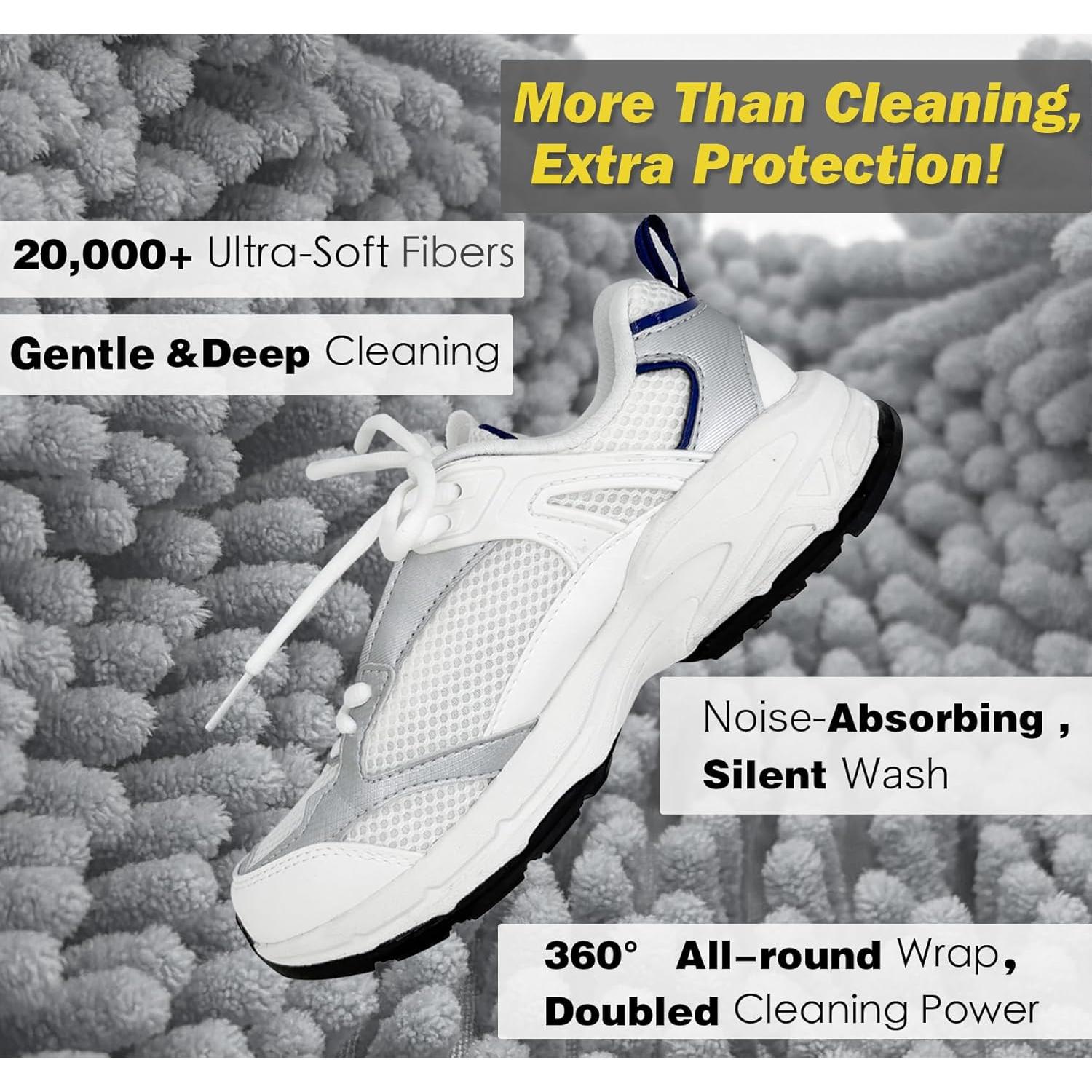 Bolsa de Lavado de Zapatos SHEELA HO - Gris, 12L, Reutilizable