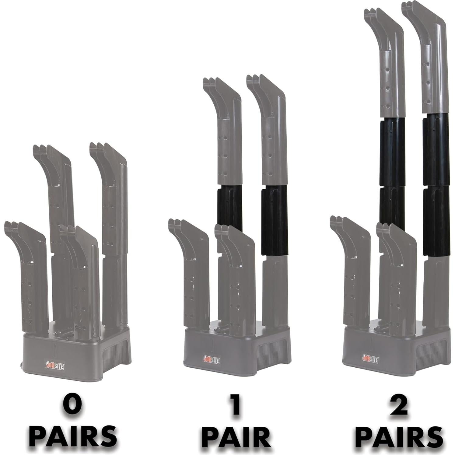 Tuberías Extensores JobSite para Secador de Botas Altas