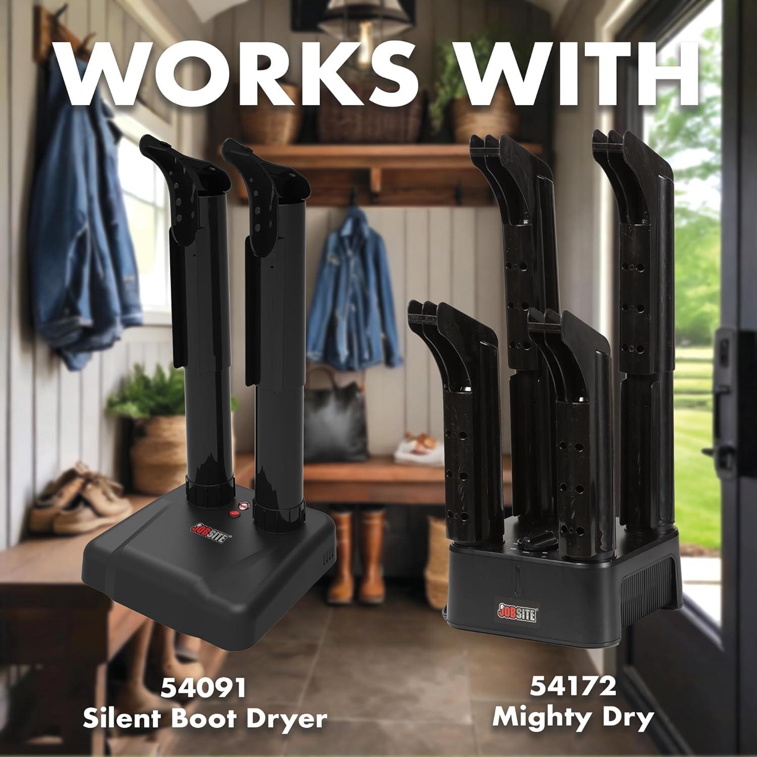 Tuberías Extensores JobSite para Secador de Botas Altas