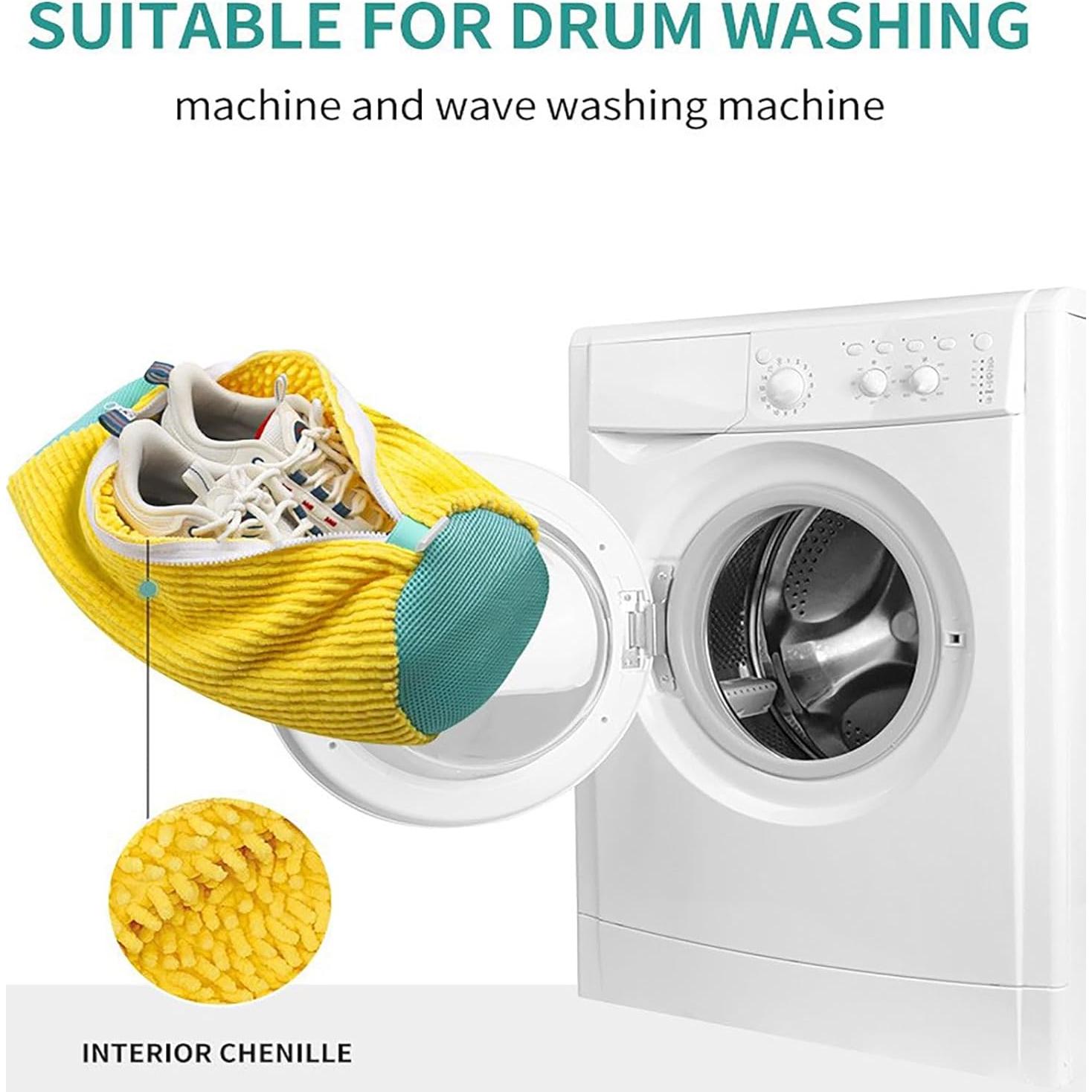 Bolsa de Lavado de Zapatos Xionpe - 2 Unidades Amarillo