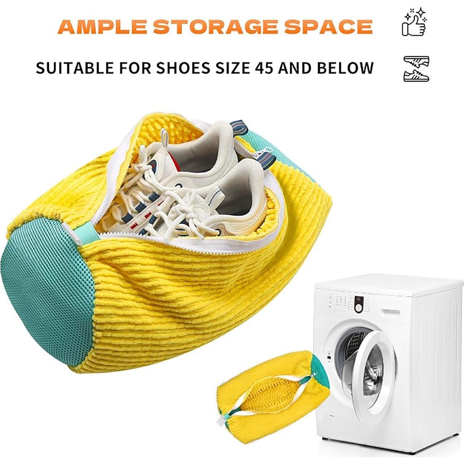 Bolsa de Lavado de Zapatos Xionpe - 2 Unidades Amarillo