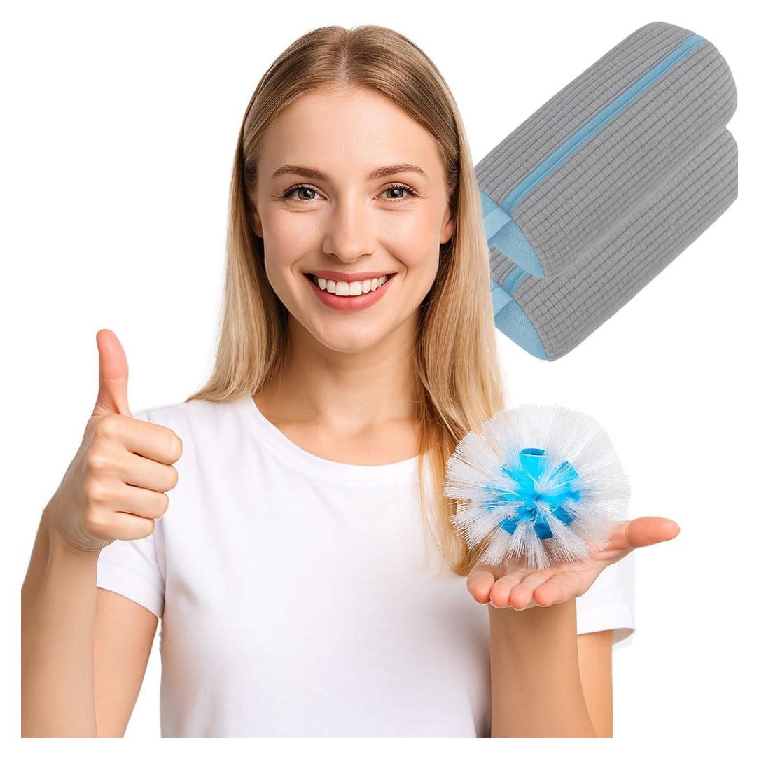 Bolsa de Lavado de Zapatos Lesnorry - 2 Paquetes con 6 Bolas