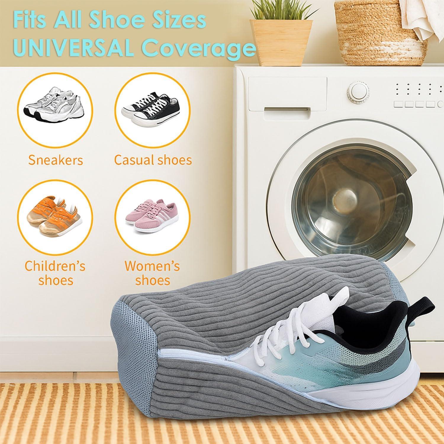 Bolsa de Lavado de Zapatos Lesnorry - 2 Paquetes con 6 Bolas