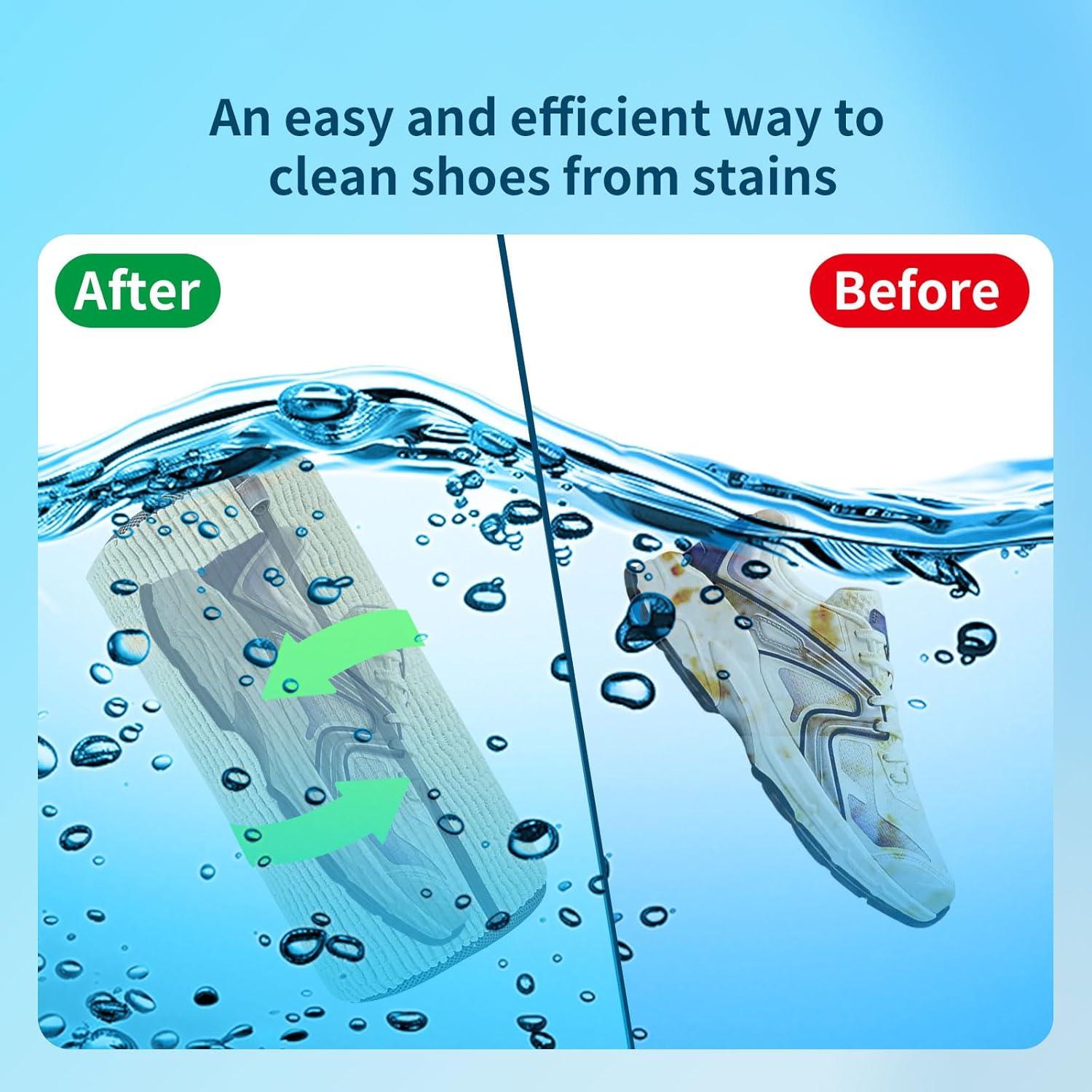 Bolsa de Lavado de Zapatos Chooseyo 2 Piezas Reutilizable