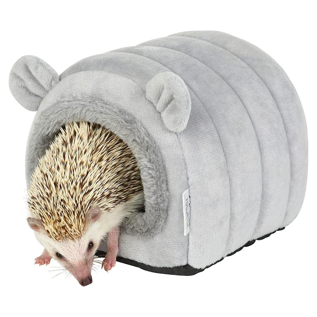 Cueva Nido para Hámster y Erizo YOGURTCK Gris 18x17x14 cm