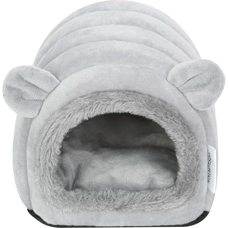 Cueva Nido para Hámster y Erizo YOGURTCK Gris 18x17x14 cm