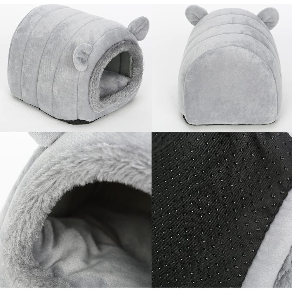 Cueva Nido para Hámster y Erizo YOGURTCK Gris 18x17x14 cm