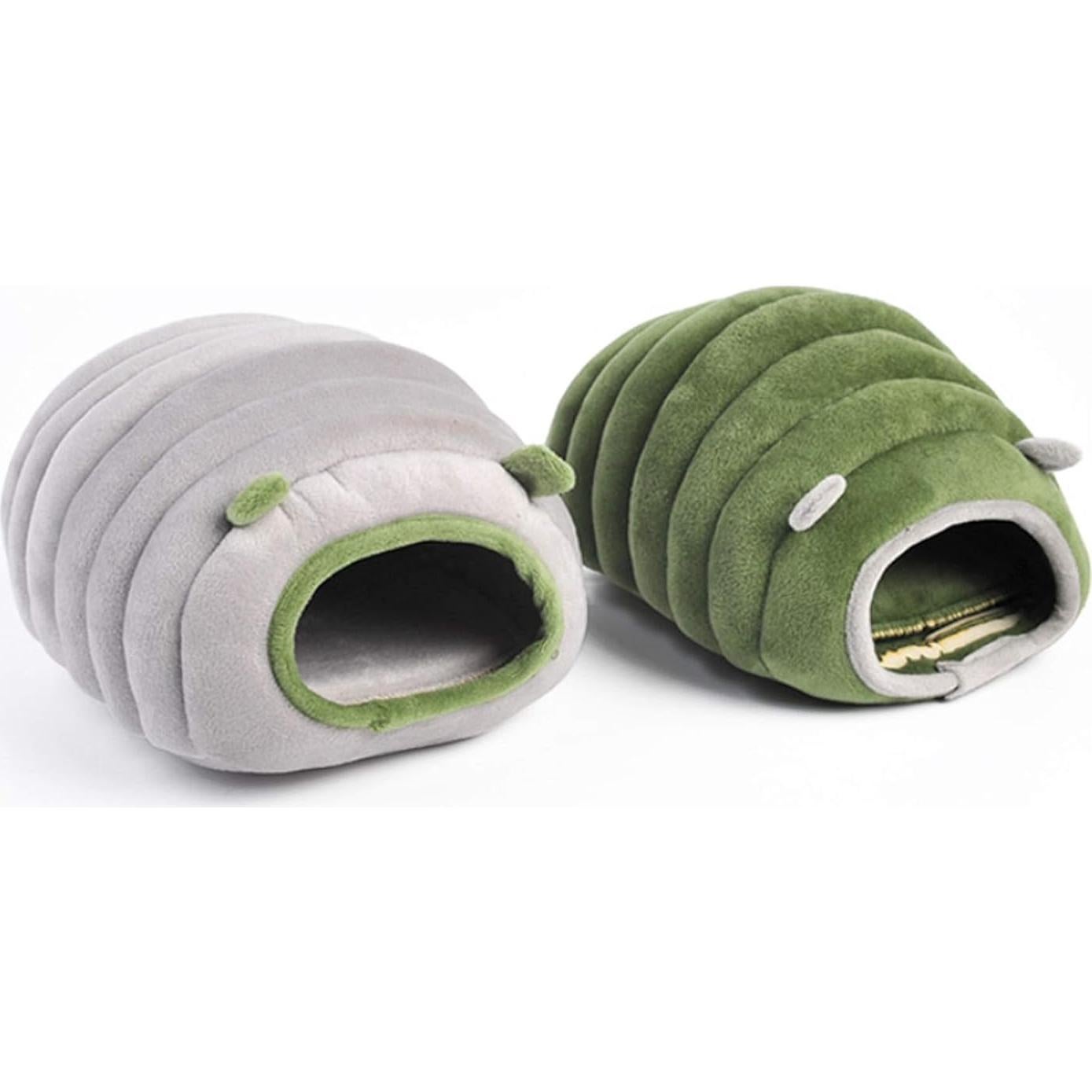 Cama Escondite para Mascotas HLMOptimo - Oruga Gris