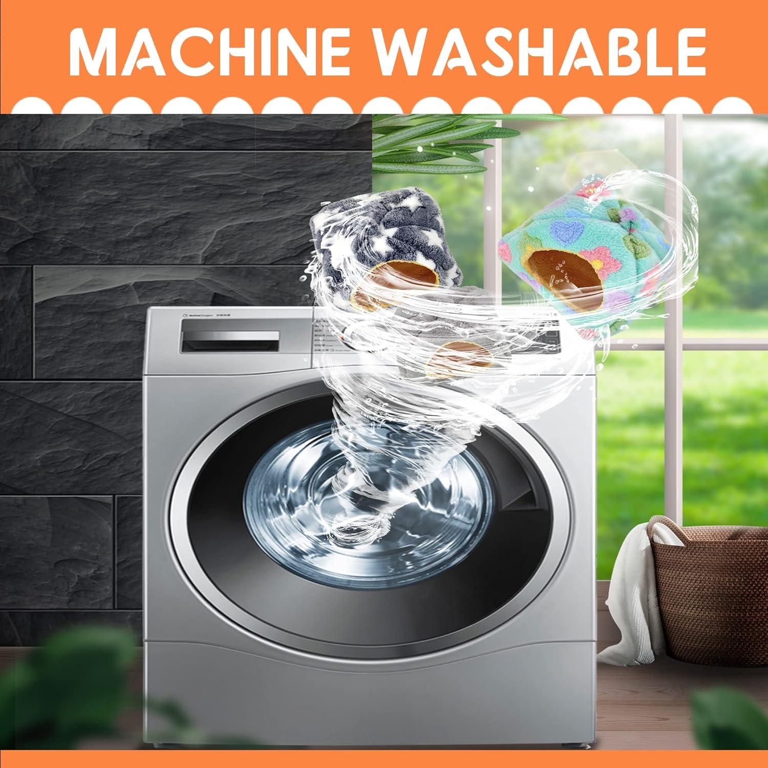 Cama Cueva para Cobayas GINIDEAR M 25.4cm Estrellas Grises