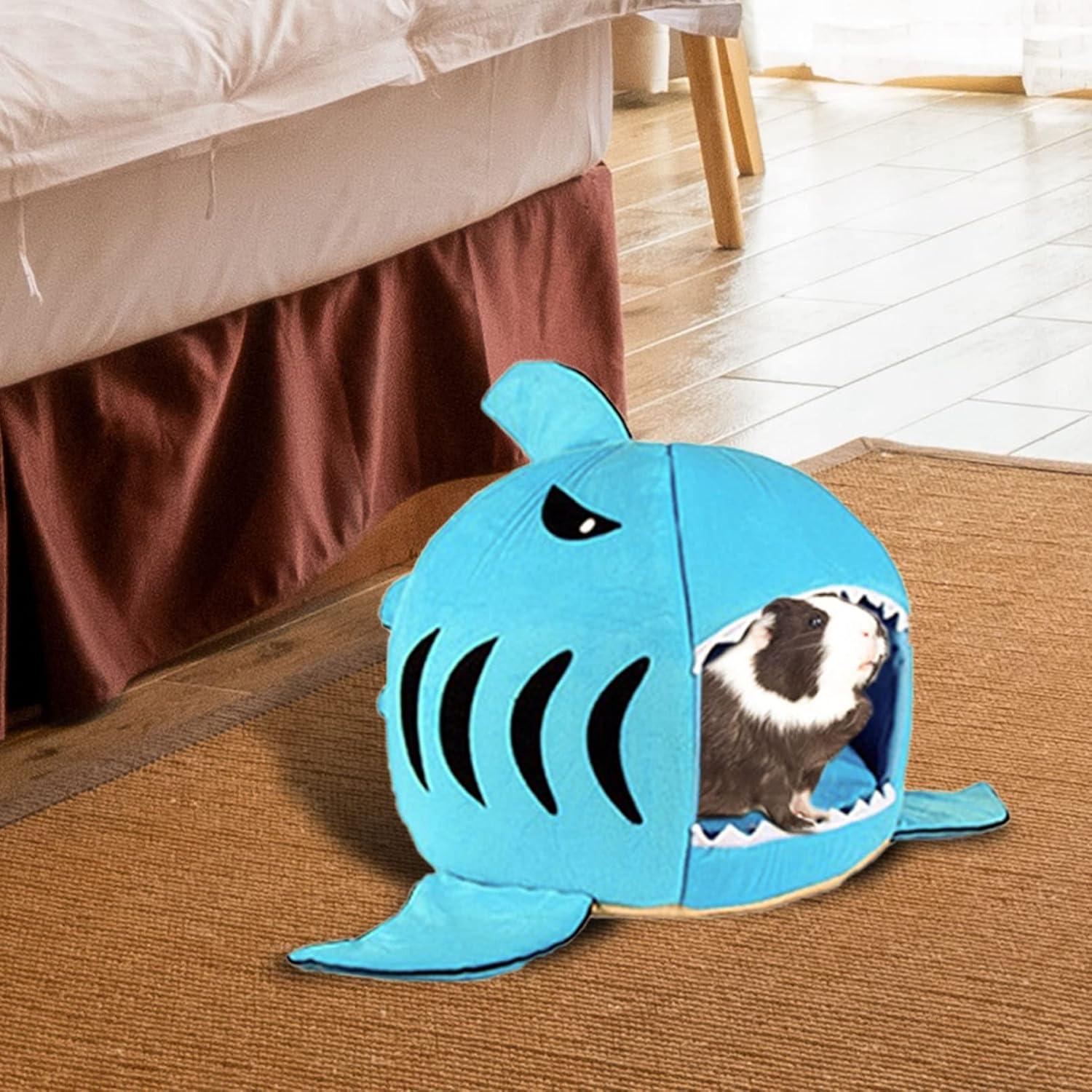 Cama para Cobayas Hamiledyi Tiburón Grande 30x27.9cm