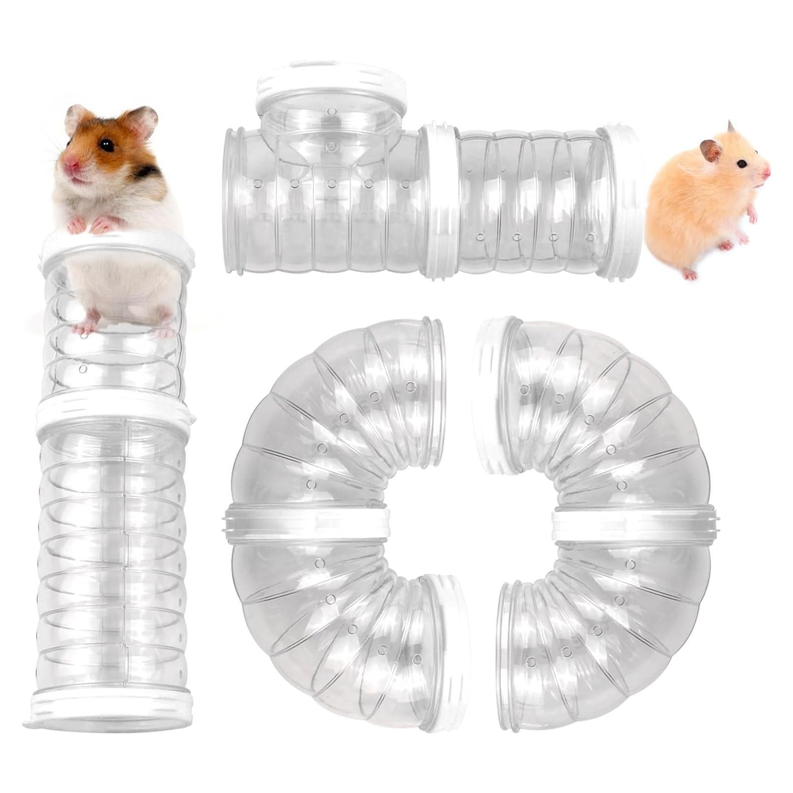 Juego de Tubos para Hámster MUYG 8 Piezas Accesorios DIY