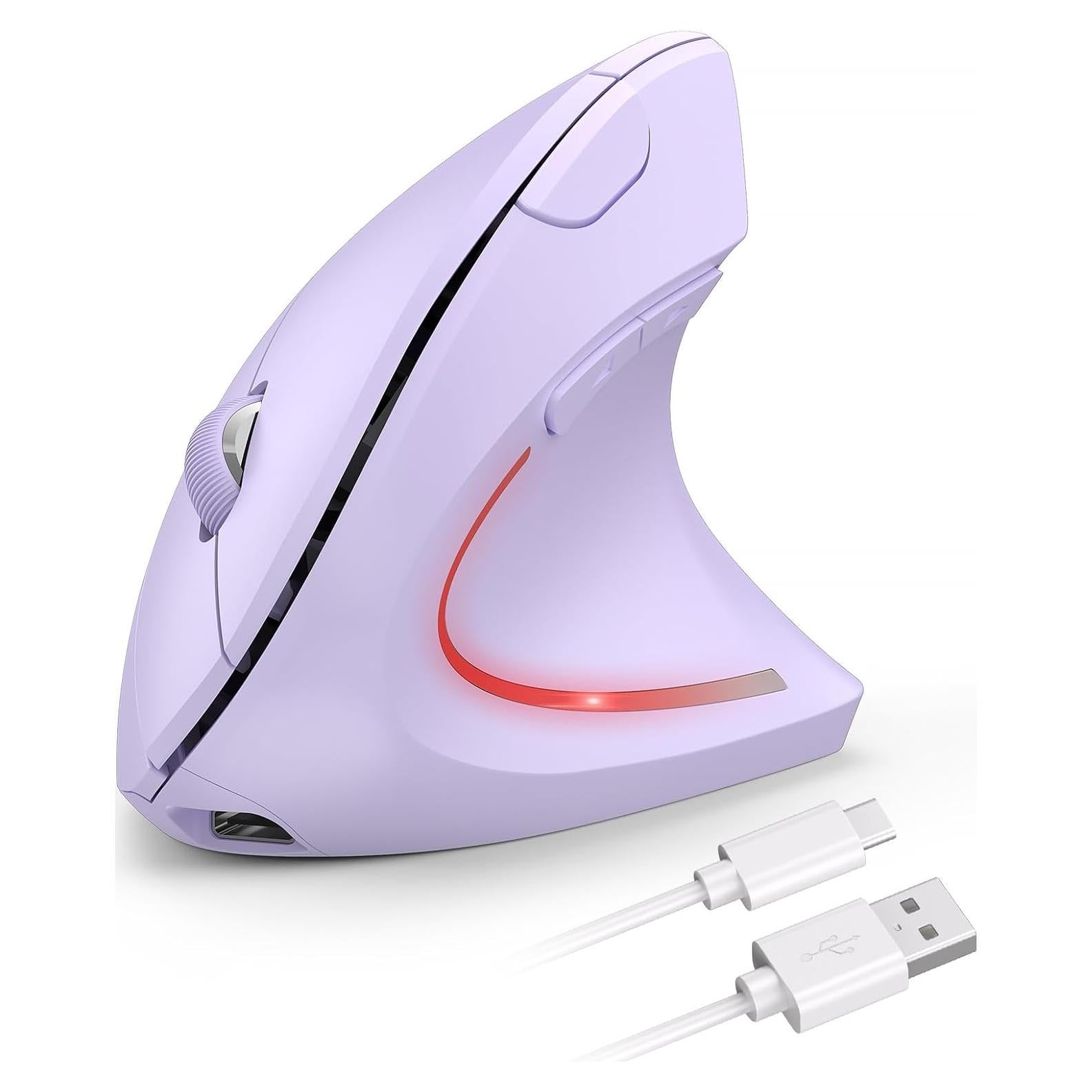 Ratón Ergonómico Inalámbrico TECKNET Vertical 5 DPI Ajustables