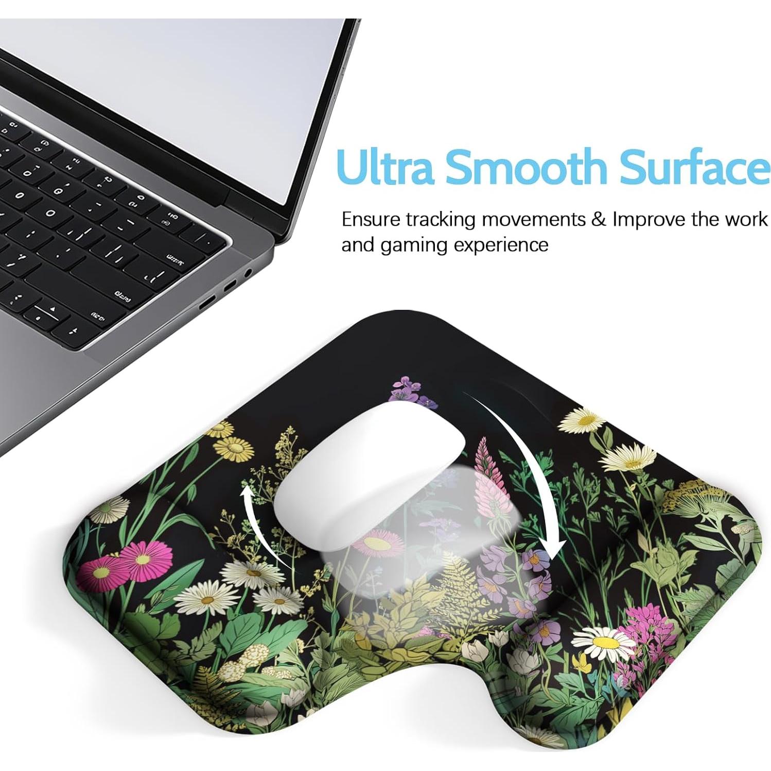 Alfombrilla de Ratón Ergonómica Mcapirivo con Reposamuñecas Gel