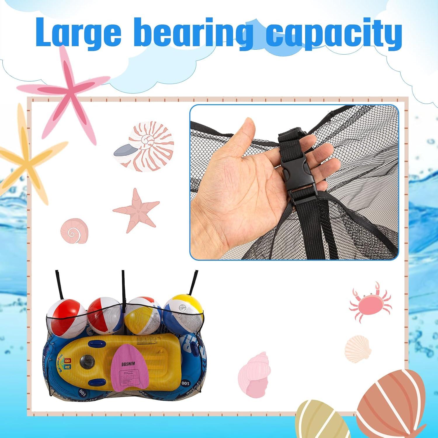 Bolsa de Almacenamiento de Flotadores MKYSZLT 145x85 cm Negra