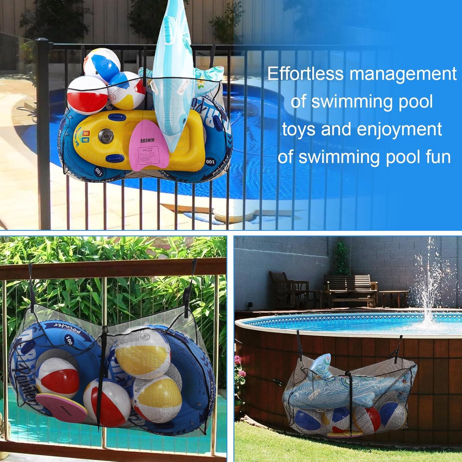 Bolsa de Almacenamiento de Flotadores MKYSZLT 145x85 cm Negra