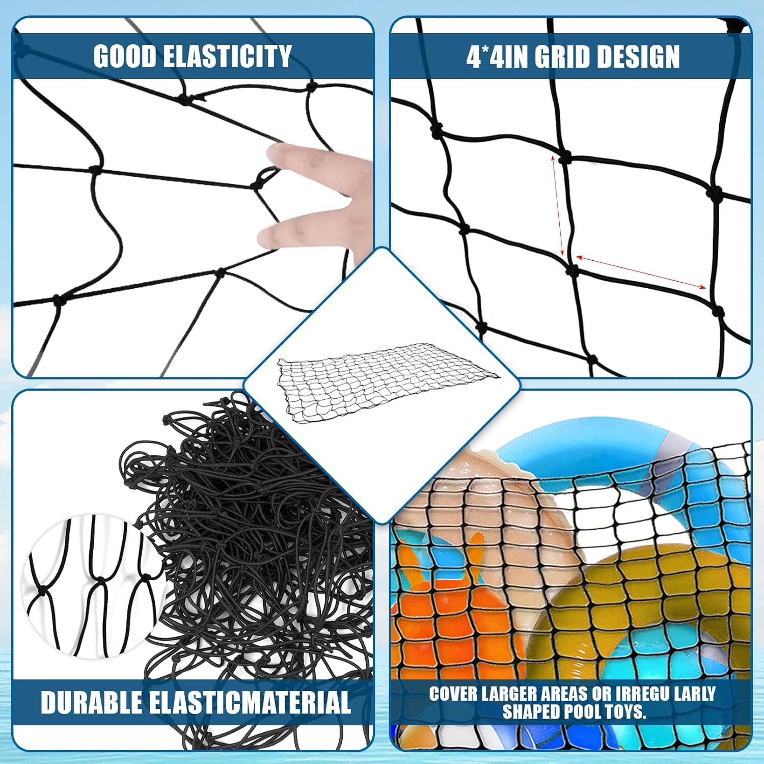 Red de Almacenamiento de Juguetes de Piscina Hobychild 180x120 cm