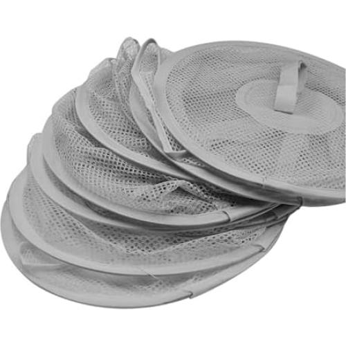 Organizador de Juguetes DODXIAOBEUL 2 Pcs Malla Plegable 110x30 cm