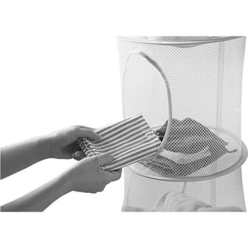 Organizador de Juguetes DODXIAOBEUL 2 Pcs Malla Plegable 110x30 cm