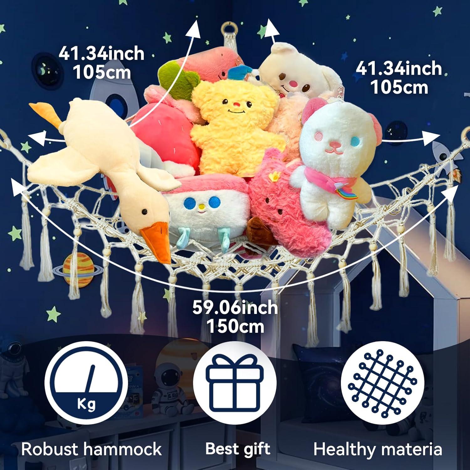 Hamaca de Red para Juguetes de Peluche VIVCIN 1.20 kg