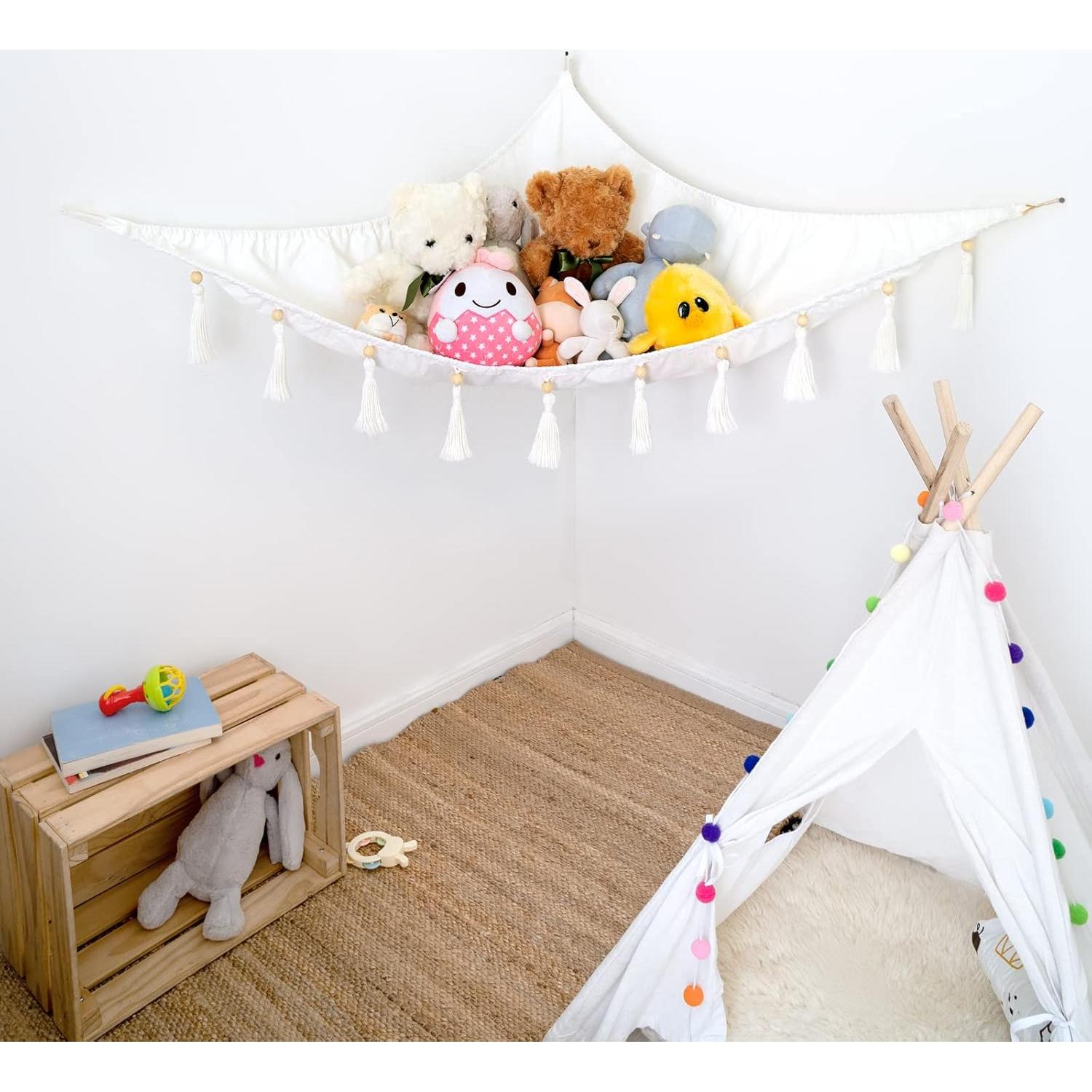 Hamaca de Juguetes Mkono Grande para Animales de Peluche