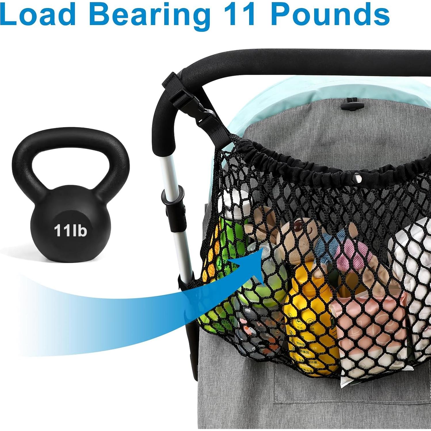 Organizador Universal para Carriola Accmor, Bolsa de Malla 5kg