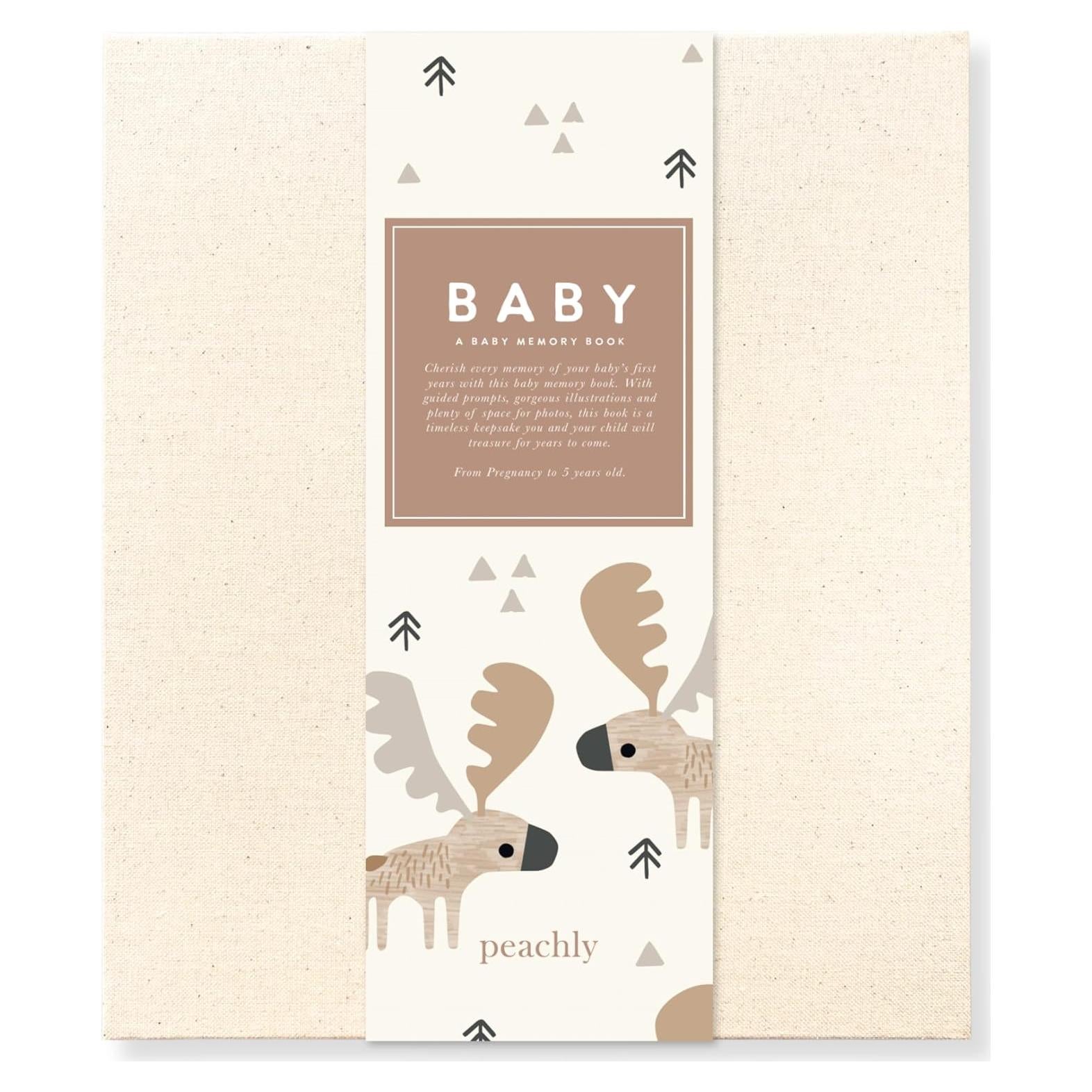 Libro de Recuerdos para Bebés Peachly Charlie - 60 Páginas