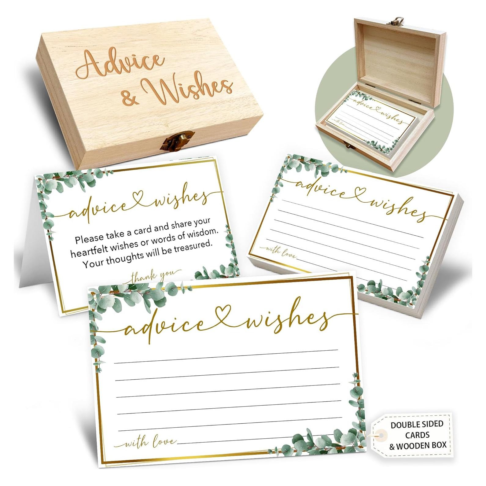 Caja de Tarjetas de Consejos Crocothemis Eucalipto 50 Pcs