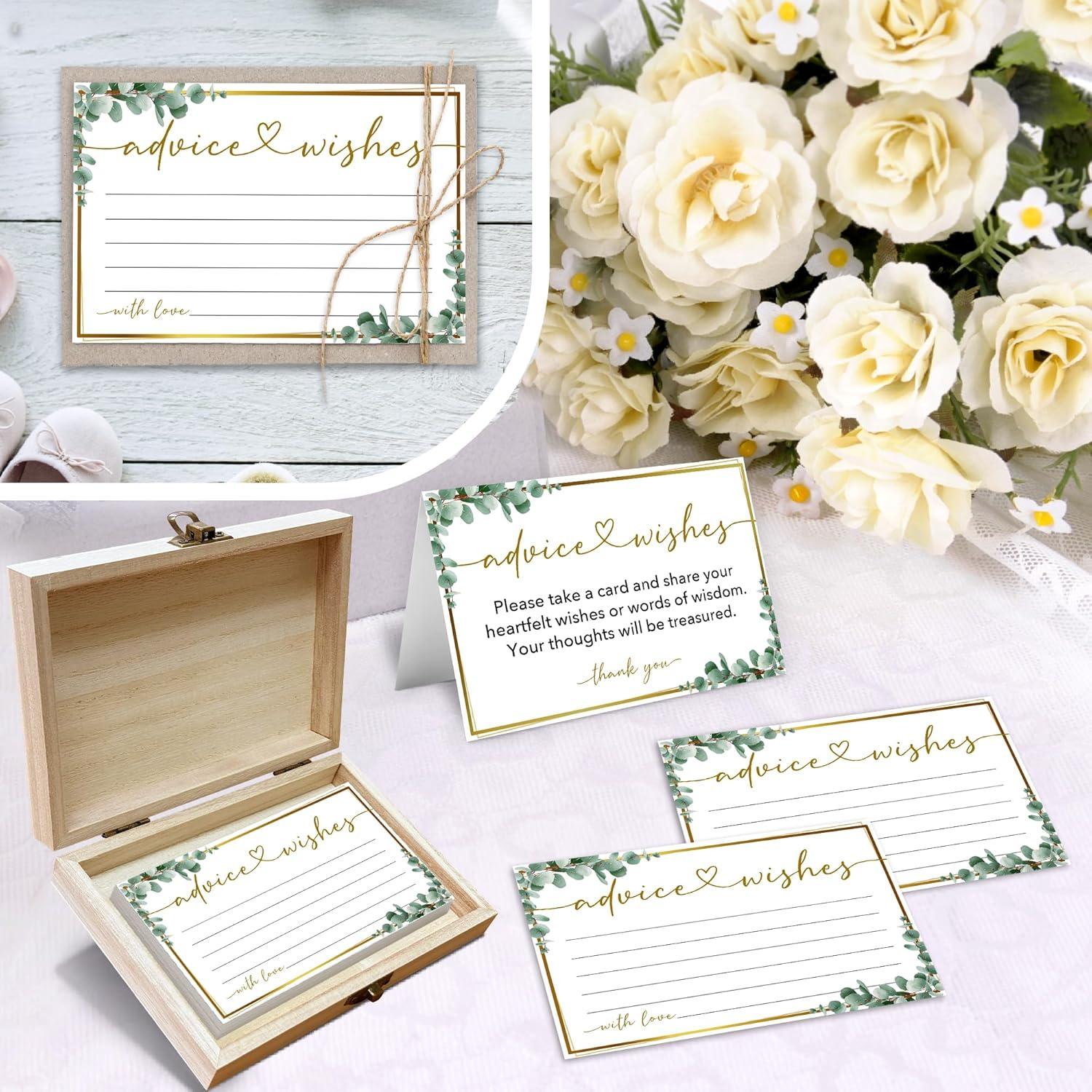 Caja de Tarjetas de Consejos Crocothemis Eucalipto 50 Pcs