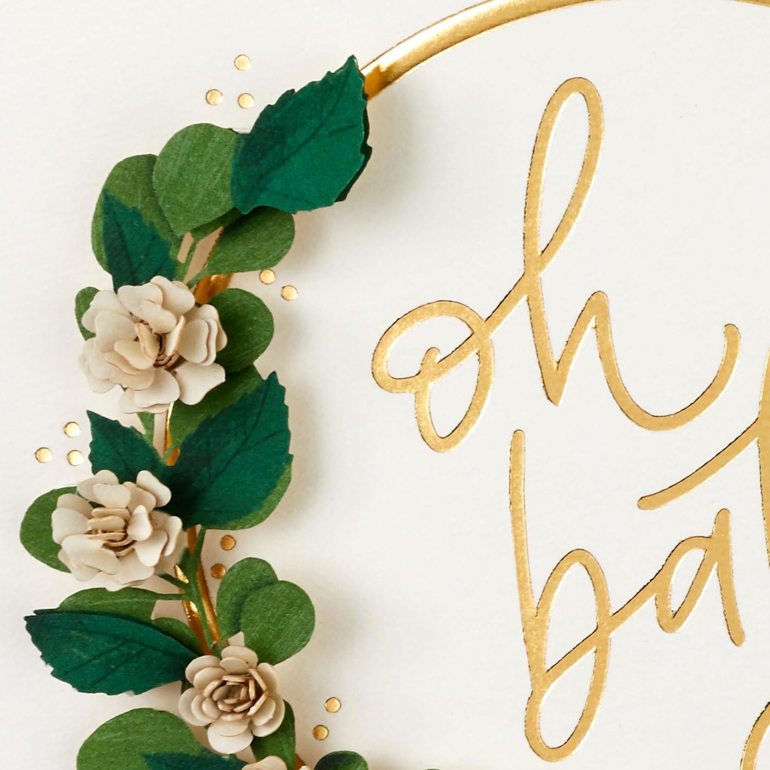 Tarjeta de Baby Shower Hallmark Signature Oh Baby 12.7x18.3cm