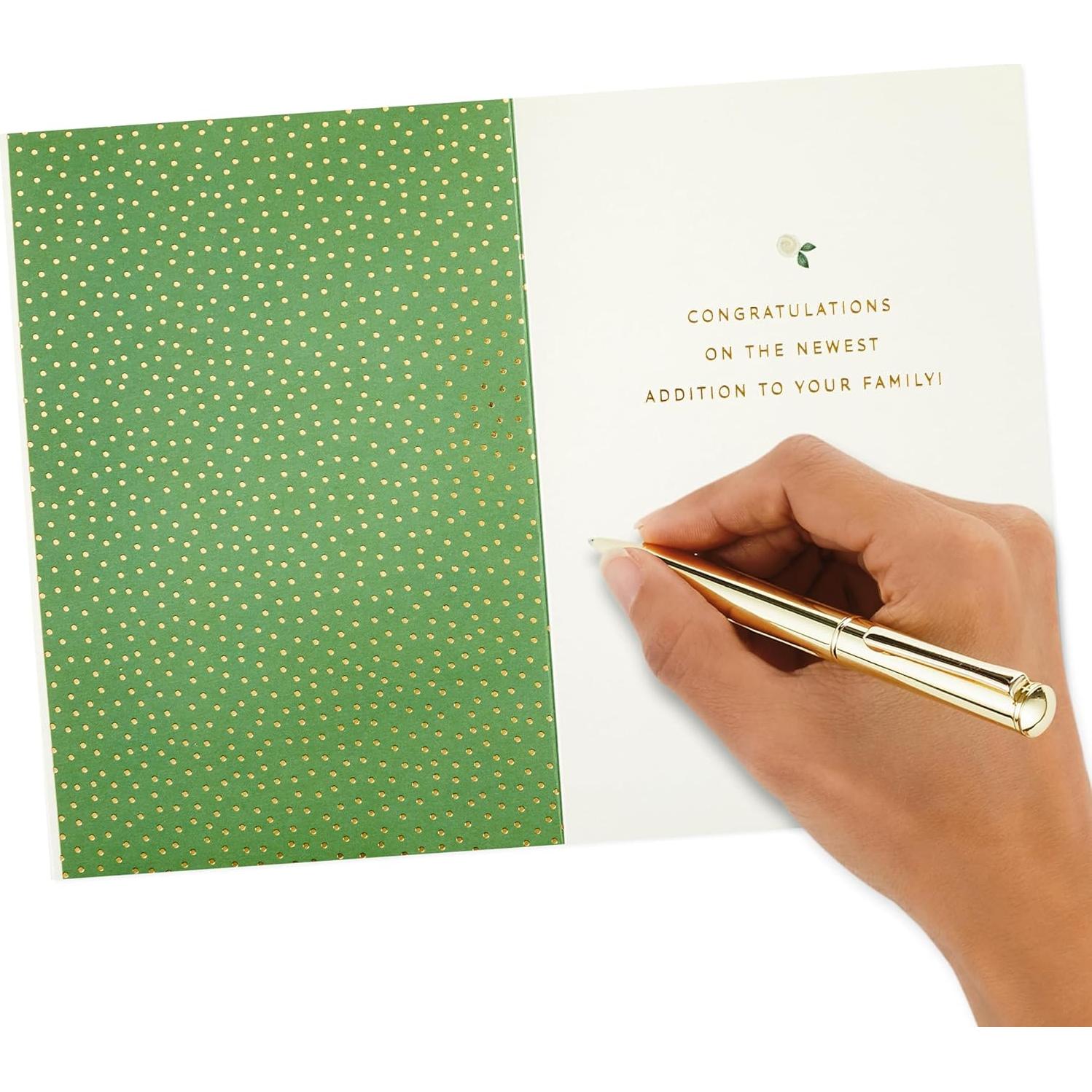 Tarjeta de Baby Shower Hallmark Signature Oh Baby 12.7x18.3cm