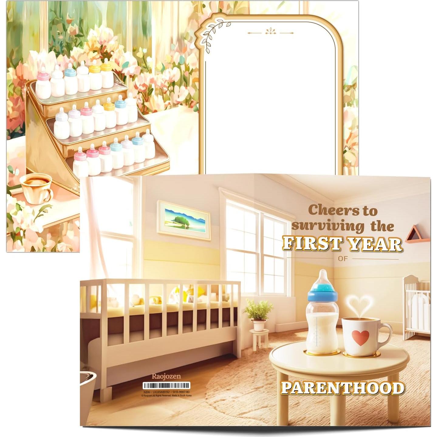 Tarjeta de Cumpleaños Divertida Raojozen 5x7 cm Paternidad